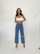 6288 KOT PANTOLON-MAVİ resmi